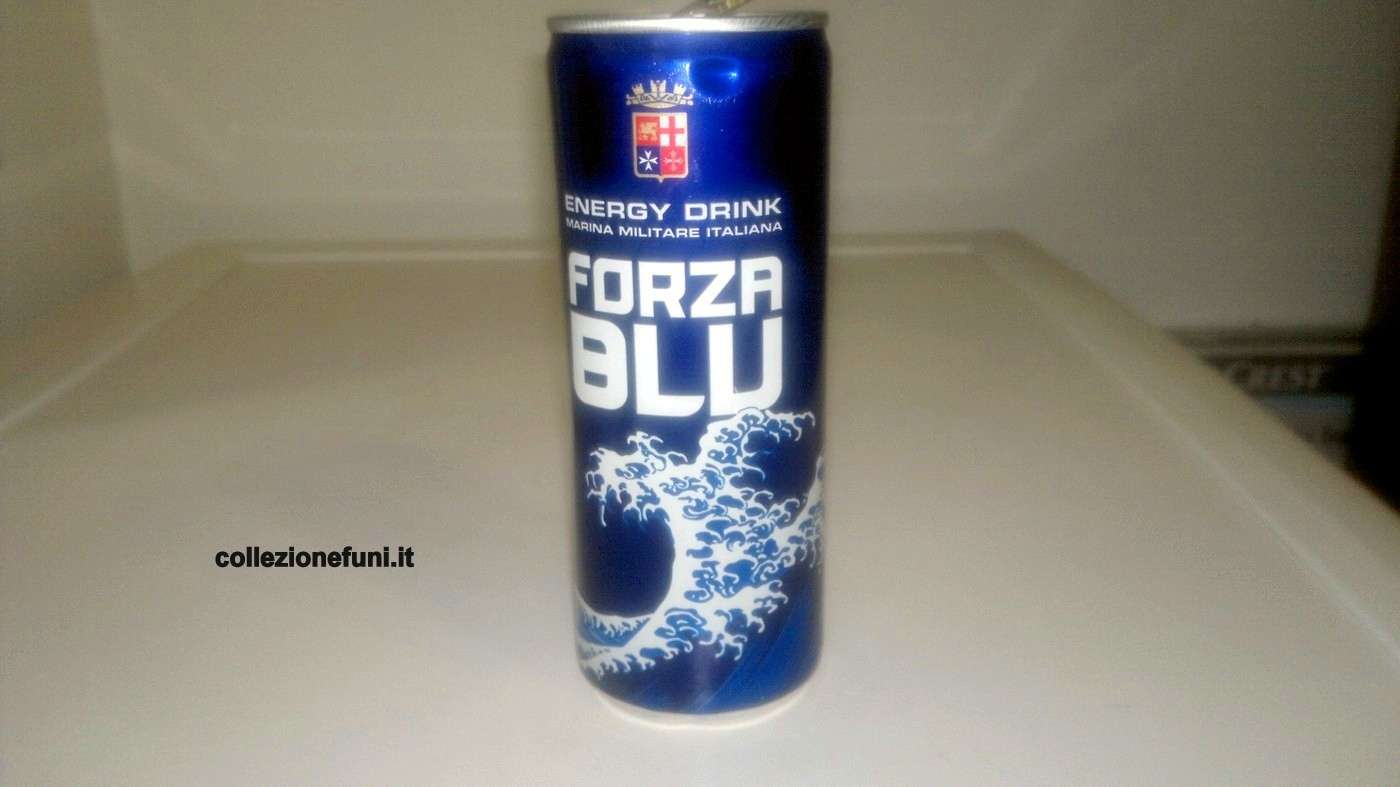 Lattina Energy Drink Marina Militare Forza Blu